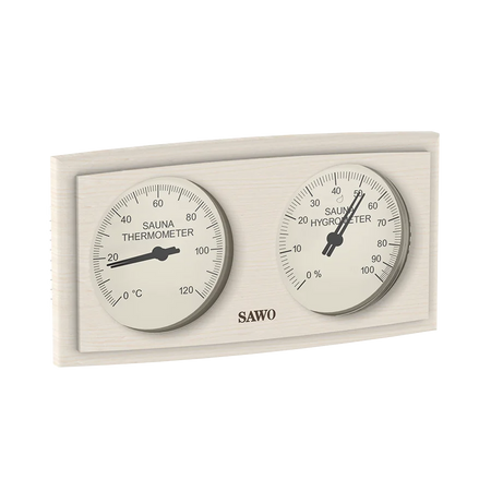 Sawo Thermo-Hygrometer Curved Rectangle Espe 271-THA