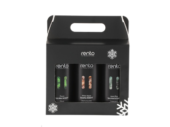 rento Aufgusset | Geschenkbox Winteredition | 3 x 400 ml