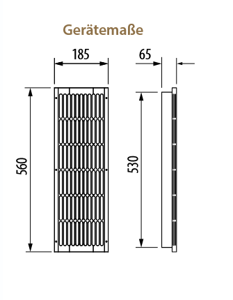 EOS IRS 40 RHK | Infrarotstrahler für Wäremkabinen