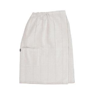 wellmia® by Jokipiin Laituri | Saunakilt aus Leinen-Baumwoll-Mix in weiß/beige | 70x145 cm (Copy)