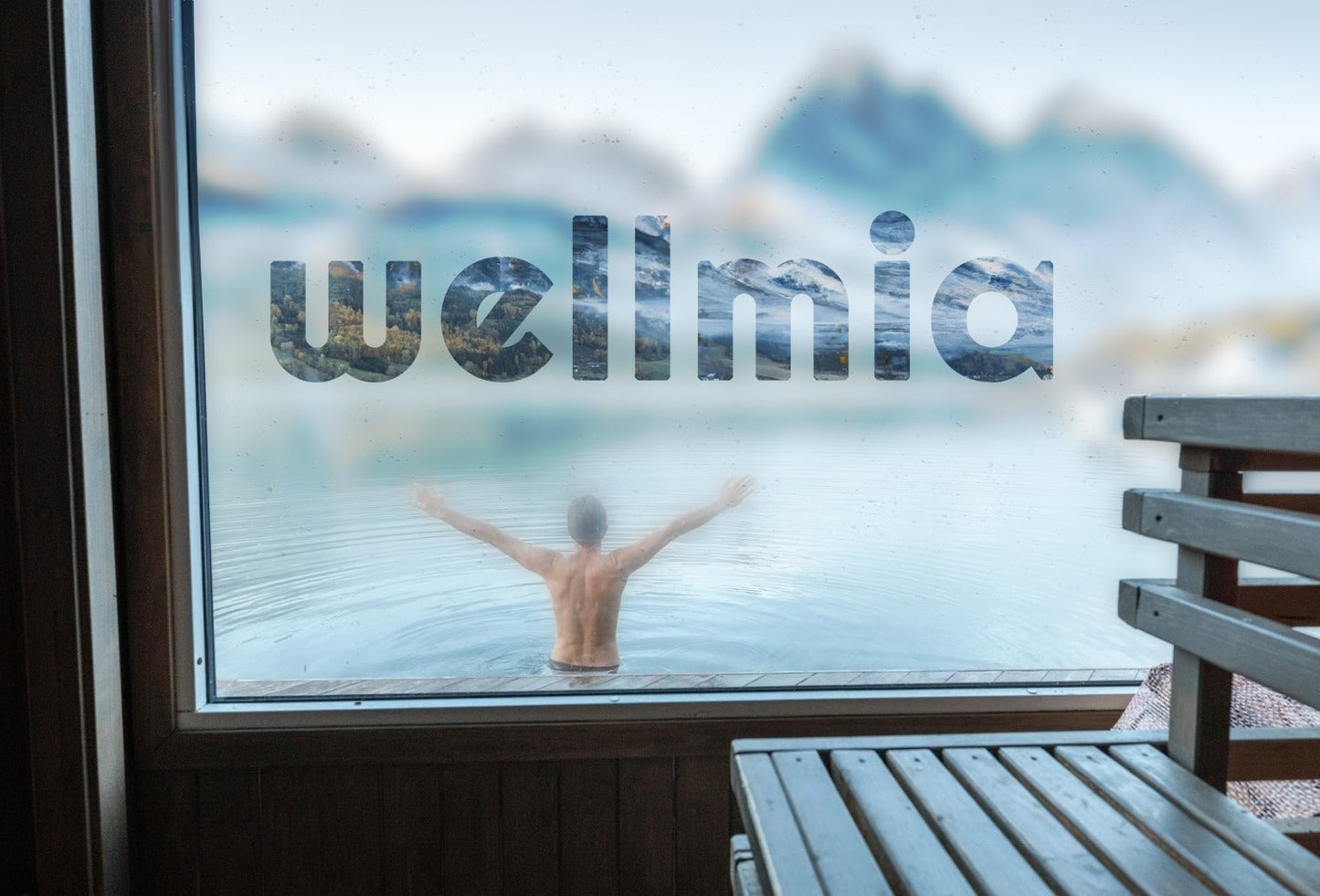 wellmia Classics Sauna Zubehörset bestehend aus Saunakübel und Kelle, Sanduhr und Thermo-/Hygrometer