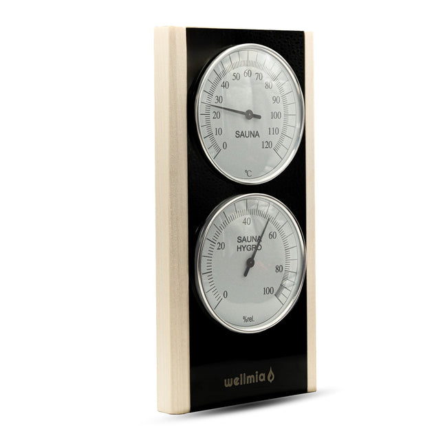 wellmia® Classic 2 Sauna Thermometer und Hygrometer