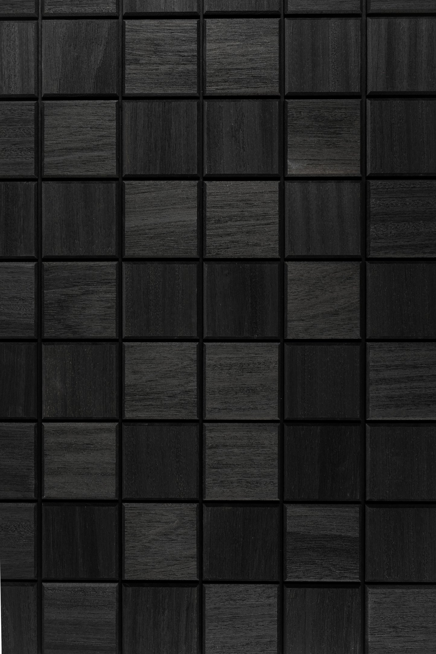 wellmia® Black Square | Sauna Dekopaneel für die Wand und Decke | Abachiholz | 1,00 m2