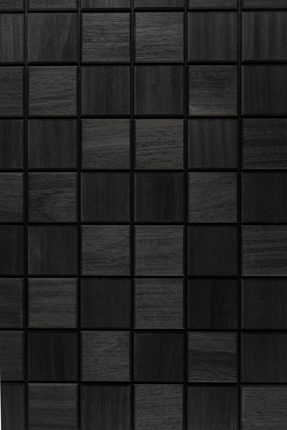 wellmia® Black Square | Sauna Dekopaneel für die Wand und Decke | Abachiholz | 1,00 m2