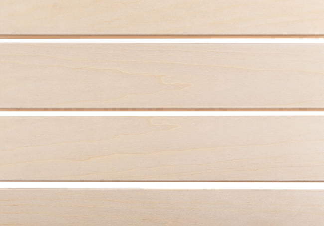 wellmia® Sauna Banklatten oder Rückenlehne | Espe versch. Längen | 28x90(H /B)