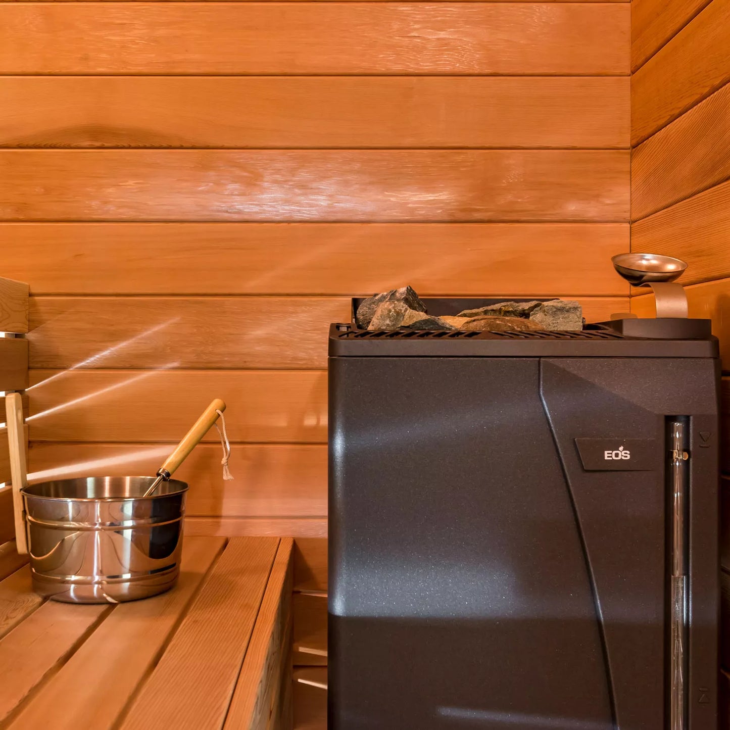 EOS Bi-O Max | Sauna Bi-O / Combi Elektroofen benötigt externe Steuerung | 9 kW / 12 KW / 15 kW