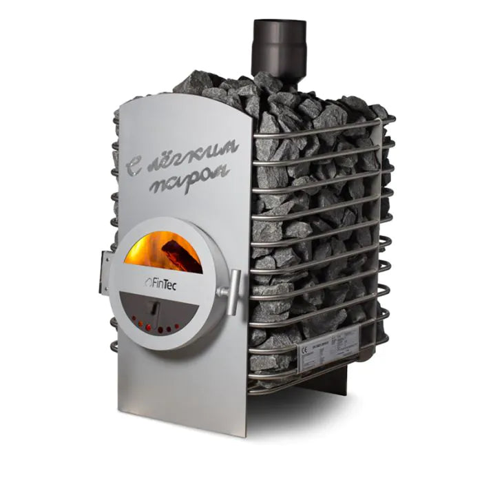 FinTec LORA Banja | Saunaofen Holz mit BimSchV 2 innenbefeuert | 14.6 kW