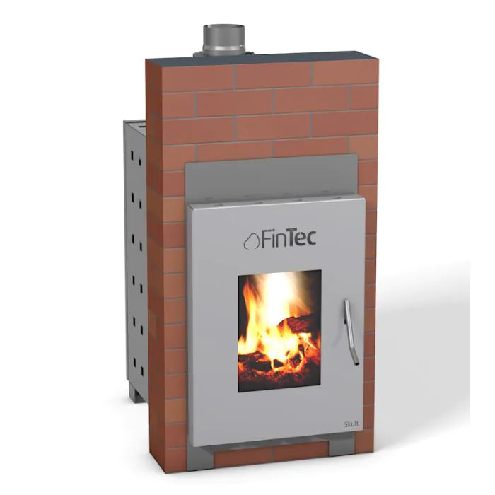 FinTec Skult MH | Saunaofen Holz mit BimSchV 2 außenbefeuert | 13.9 kW