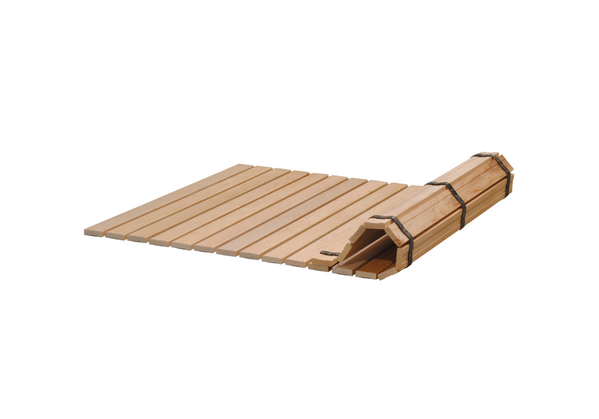 wellmia® Sauna Bodenrost | Erle | 60 x 100 cm | 60 x 120 cm | 80 x 90 cm | Größe wählbar