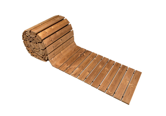 wellmia® Sauna Bodenrost | Thermo Fichte | 60 x 100 cm | 80 x 100 cm | Größe wählbar