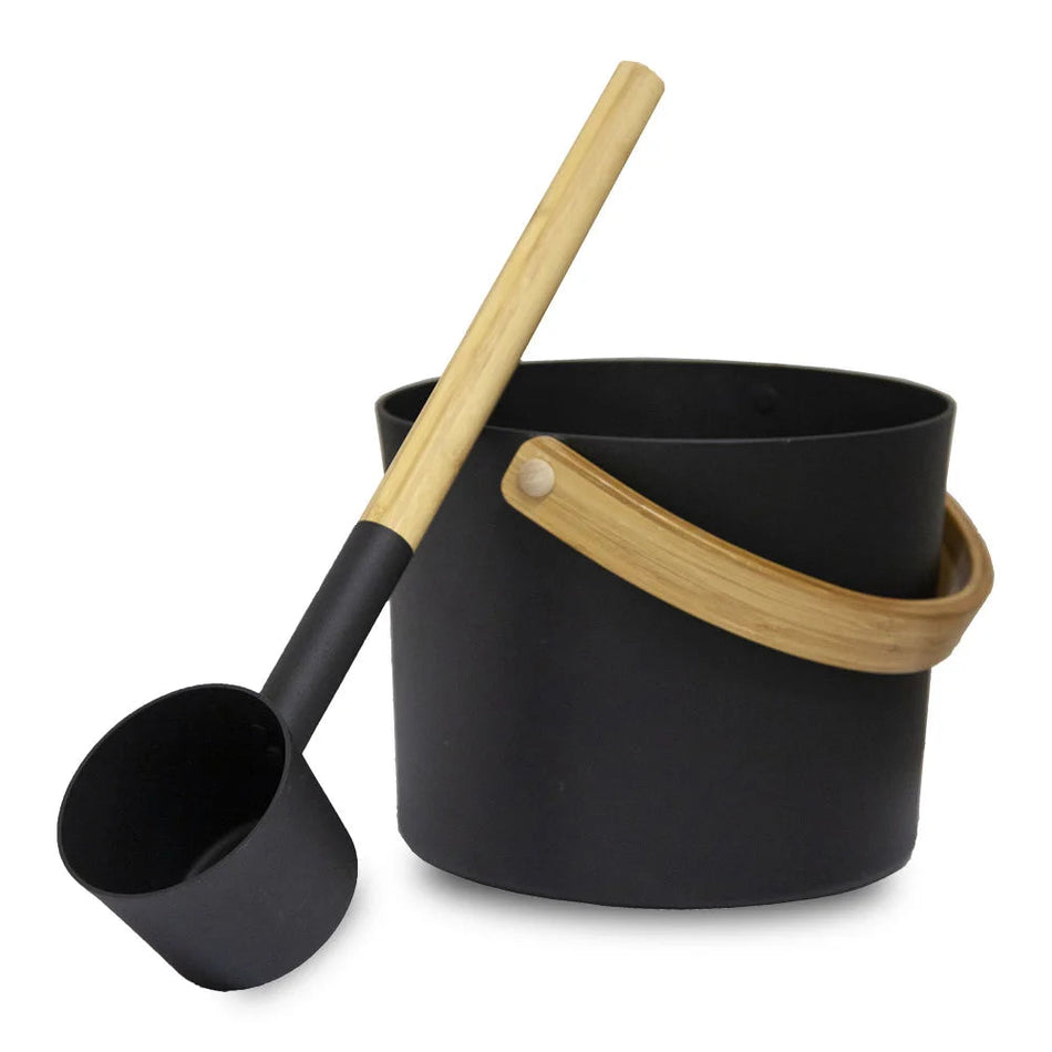 Harvia Saunazubehör Aufgusskübel und Kelle