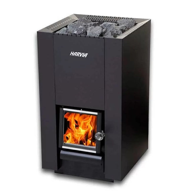 Harvia Linear 22 | Saunaofen Holz - erfüllt BimSchV 2 | 14,3 kW | WK200C