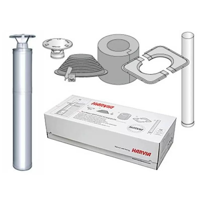 Harvia WHP1500 | Schornstein Komplettset für Sauna Holzofen