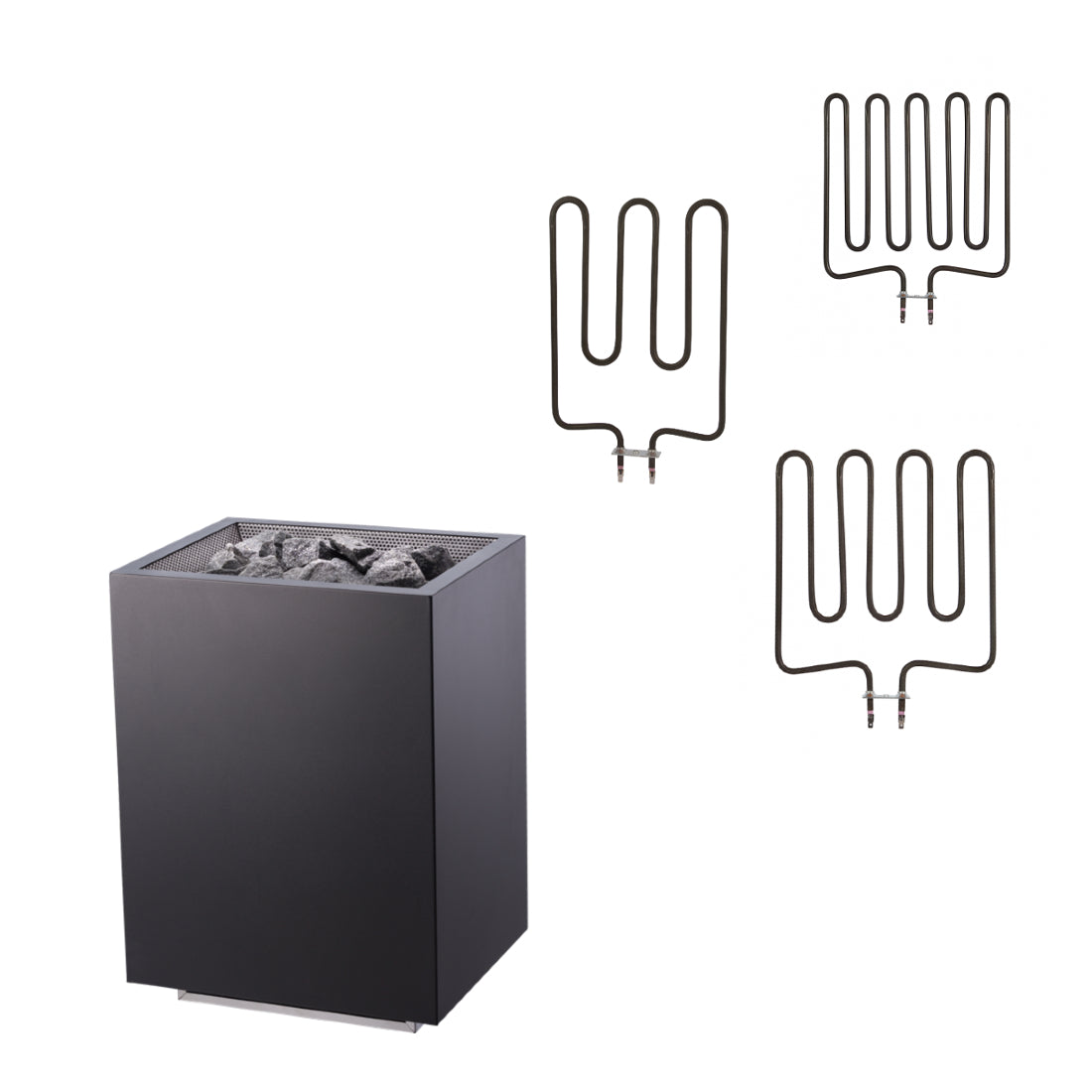 Sentiotec Home Fin Heizelement / Heizstab | Elektroofen Heizstäbe Ersatz | 4.5 kW / 6 kW / 7.5 kW / 9 kW