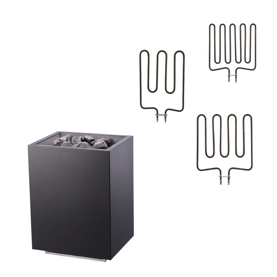 Harvia Virta Wall  Heizelement / Heizstab | Elektroofen Heizstäbe Ersatz | 4.5 kW / 6 kW / 7.5 kW / 9 kW