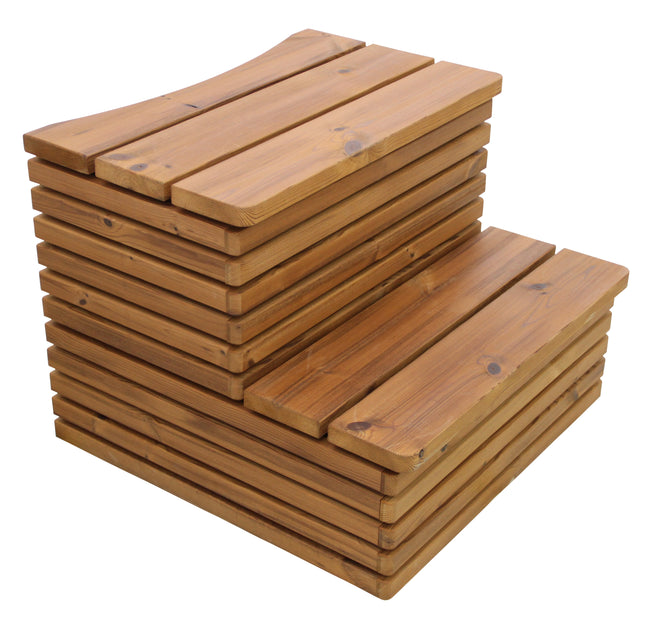 Kirami Treppe Delux Thermoholz | KIR-1445