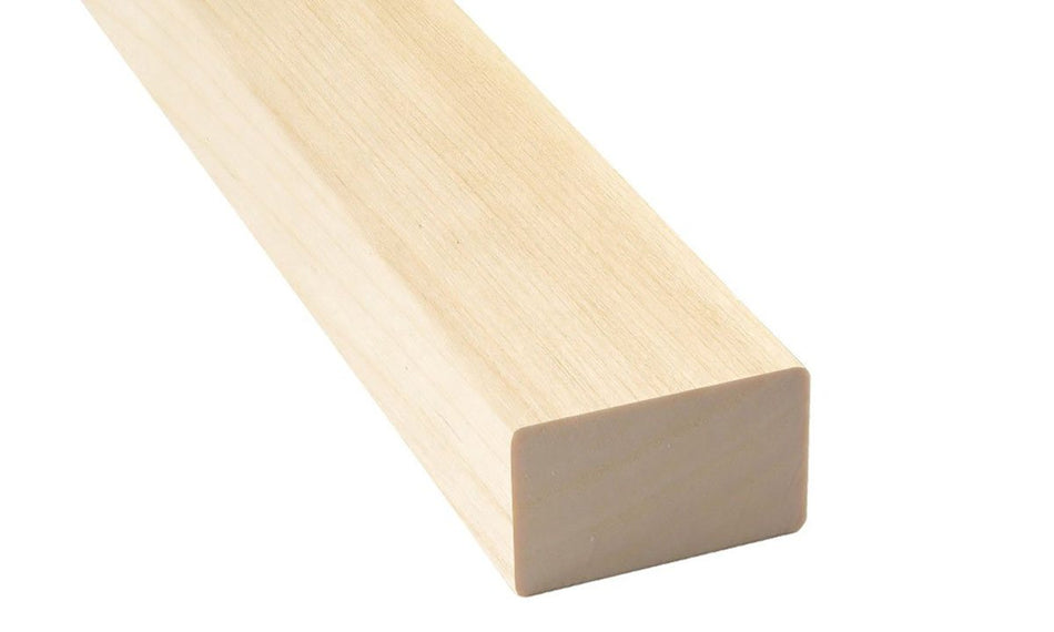 Thermory Espe | Sauna Banklatte oder Rückenlehne | 28x42 mm | 1500 / 1800 / 2100 / 2400 mm