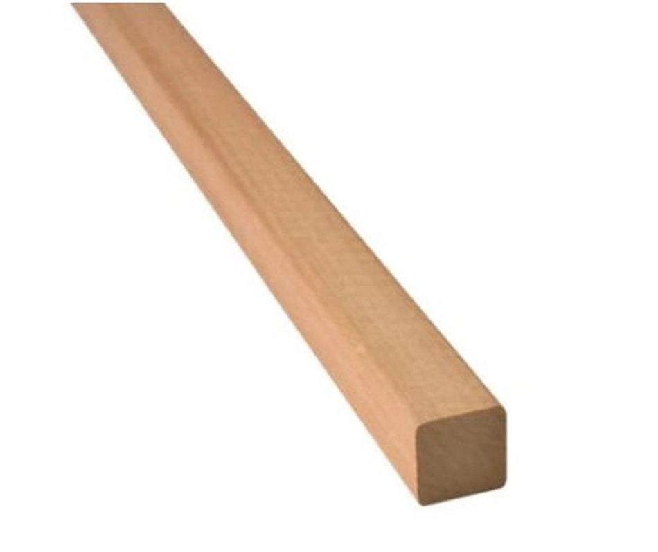 Thermory Eckleiste 2,40 Meter | Erle / Espe / Thermo Espe | 21 x 21 mm