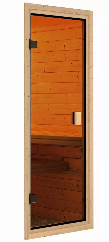 wellmia® Hygge | Sauna Gartenhaus Bausatz | Fichtenholz