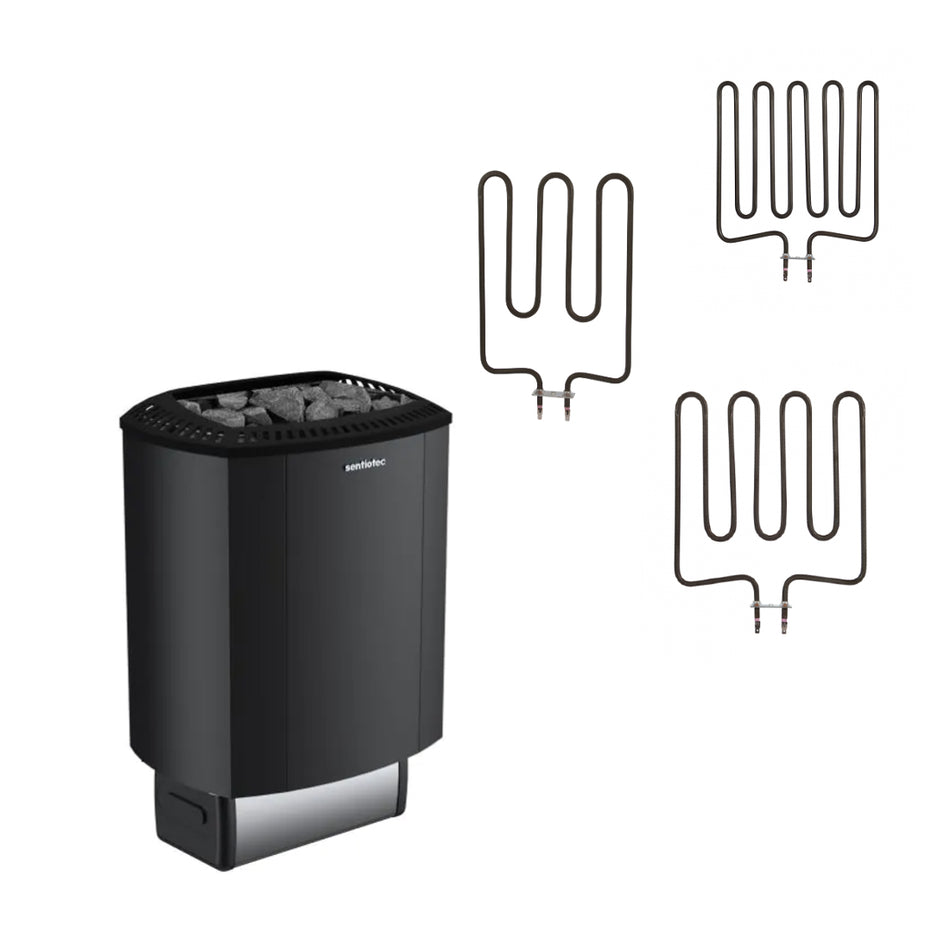 Sentiotec 200 E Heizelement / Heizstab | Elektroofen Heizstäbe Ersatz | 4.5 kW / 6 kW / 8 kW / 9 kW