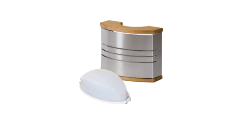 Harvia Light Saunalampe Stahl