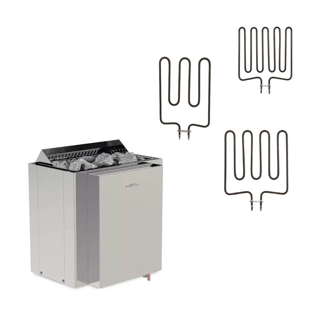 Sentiotec Viking Combi Heizelement / Heizstab | Elektroofen Heizstäbe Ersatz | 6 kW / 9 kW