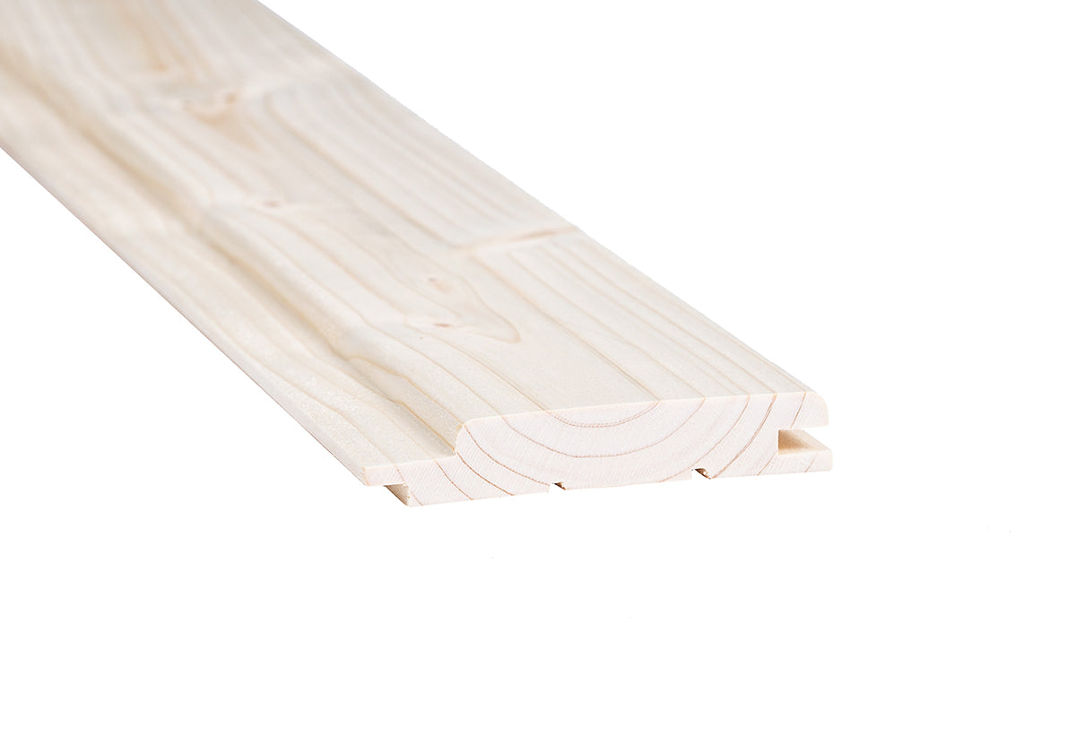 wellmia® Profilholz | Nordische Fichte | 16x96 mm (H /B) | 195 cm / 210cm / 240 cm