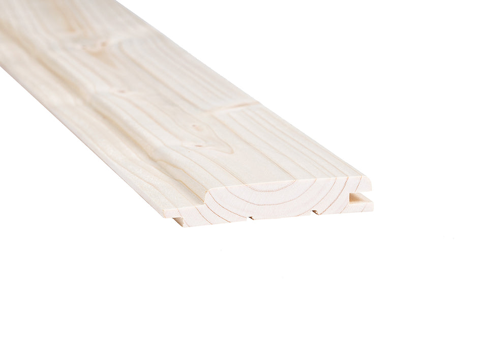 wellmia® Profilholz | Nordische Fichte | 16x96 mm (H /B) | 195 cm / 210cm / 240 cm