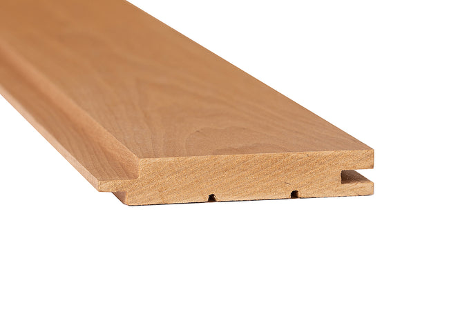 wellmia® Sauna Profilholz Thermo Erle 15x90 mm | 1800 / 2100 / 2400 mm