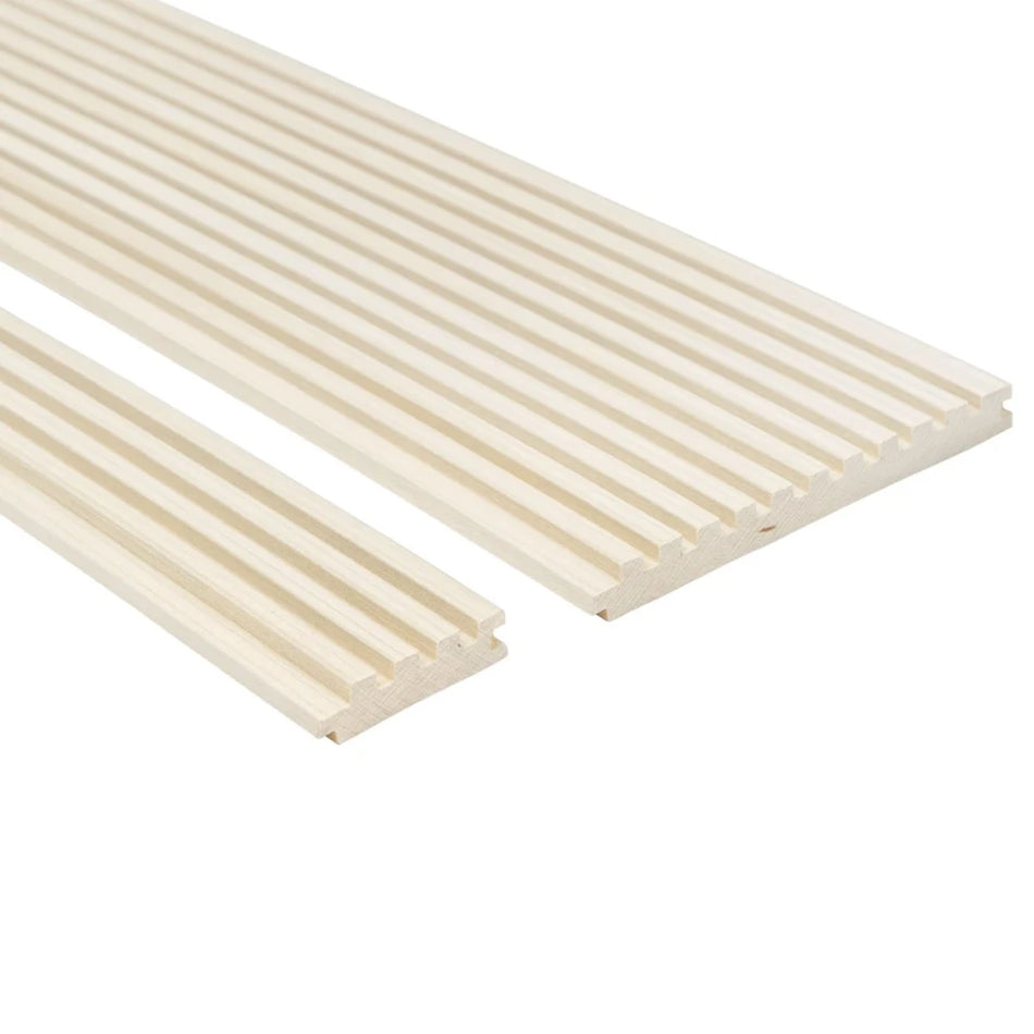 Thermory Sauna Profilholz Espe 15x60 mm | 2100 / 2400 mm | Kyte