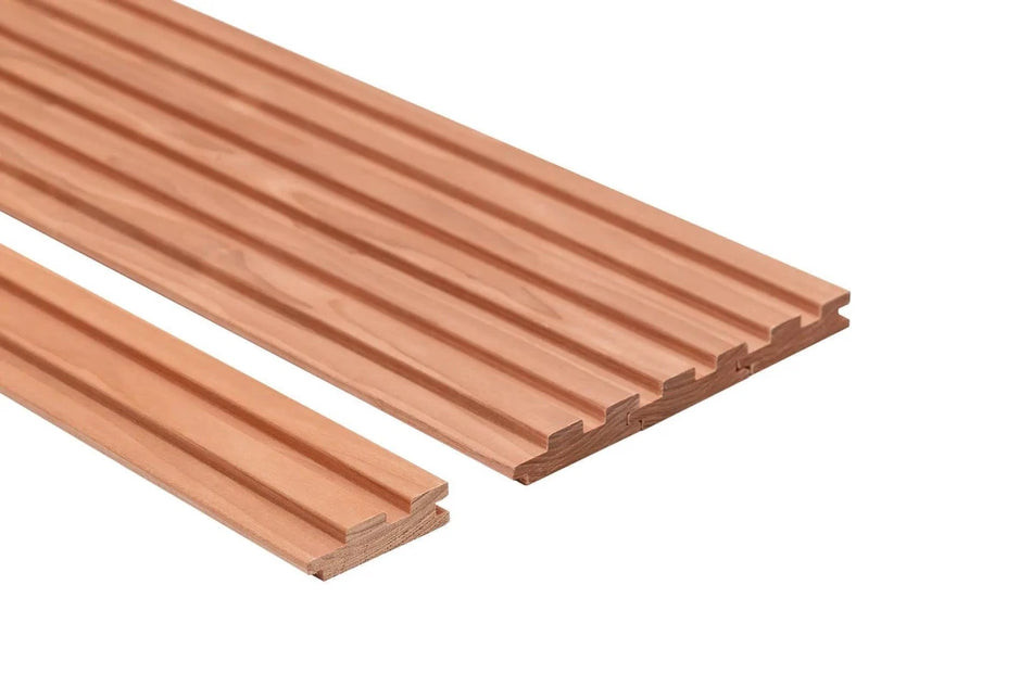 Thermory Sauna Profilholz | Thermo Espe 15x60 mm | 2100 / 2400 mm | Kyte
