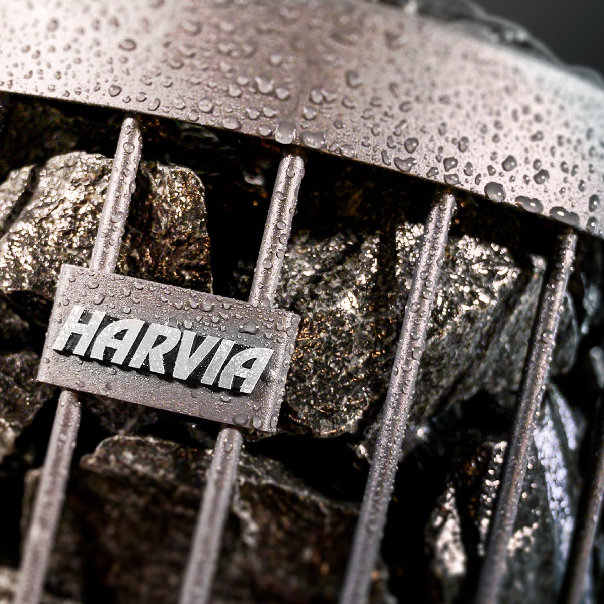 Harvia Legend Home E | Sauna Elektroofen Komplettset inkl. 100 kg original wellmia® Saunasteine 5-10 cm und Steuerung Harvia Xenio CX110 | 10,8 kW