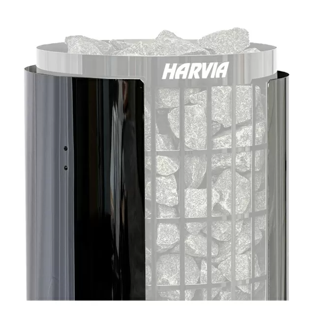 Harvia Schutzmantel HPC11M für Harvia Cilindro PC70XE / PC90XE Black Steel